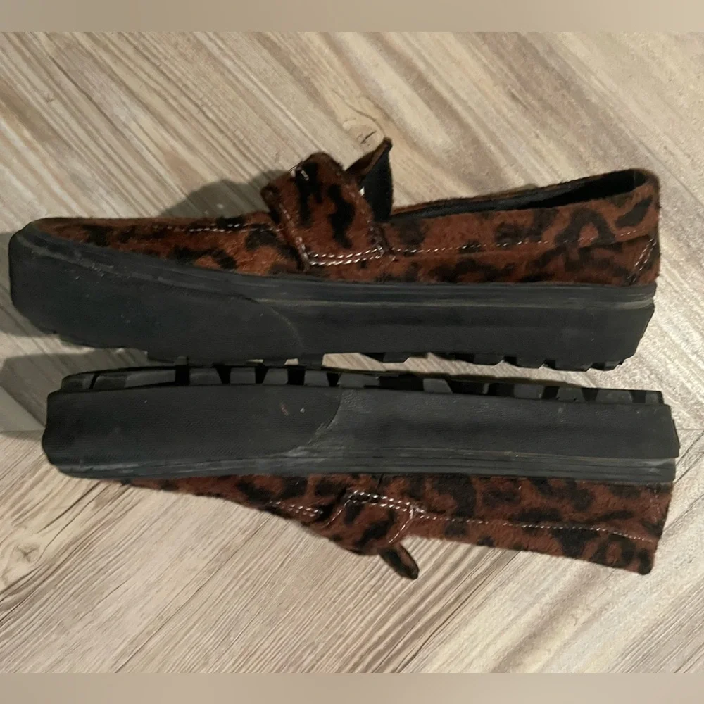 VANS Leopard Loafer
